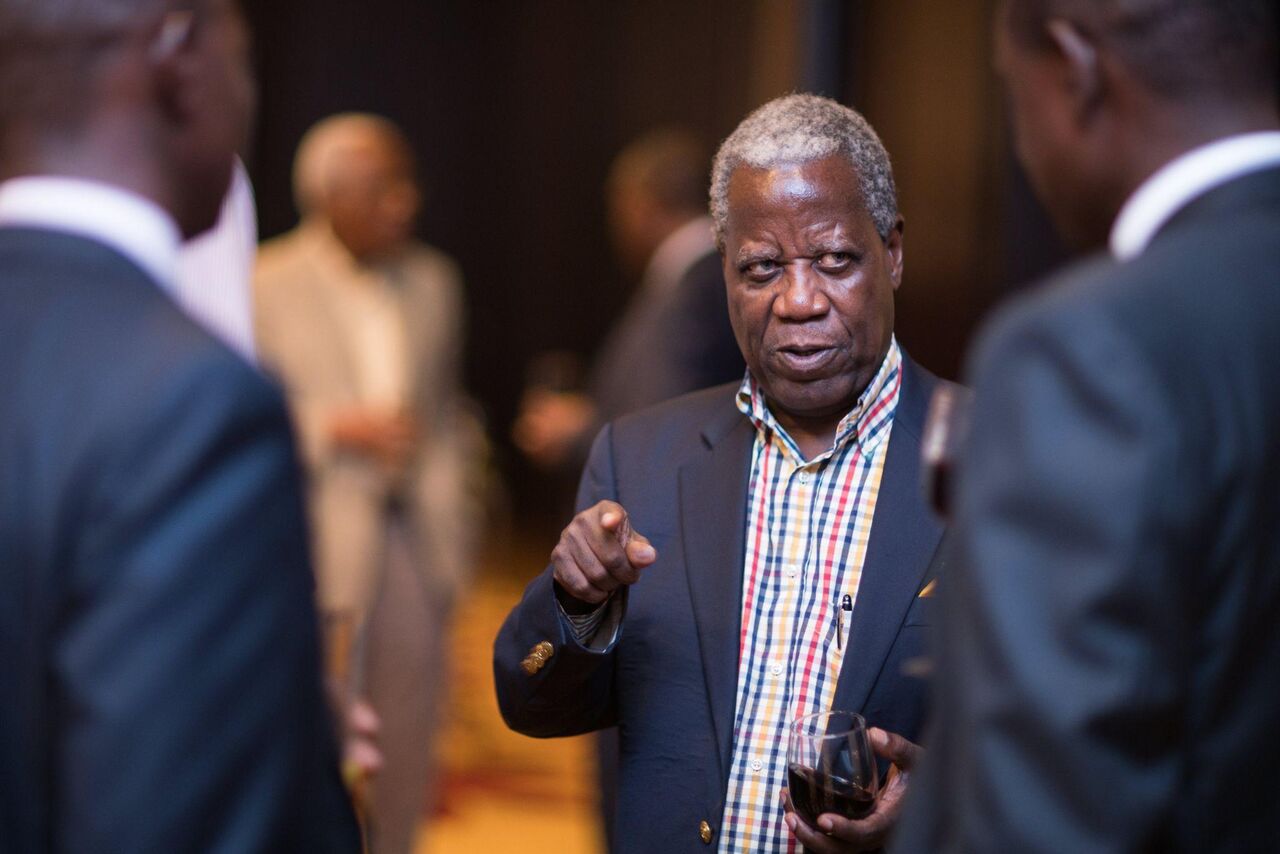 A guest in discussion at the CEO Scholarship Fund launch