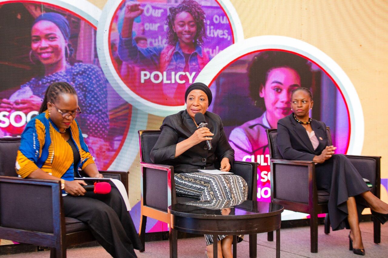A panel at the Think Equal, Lead Smart launch
